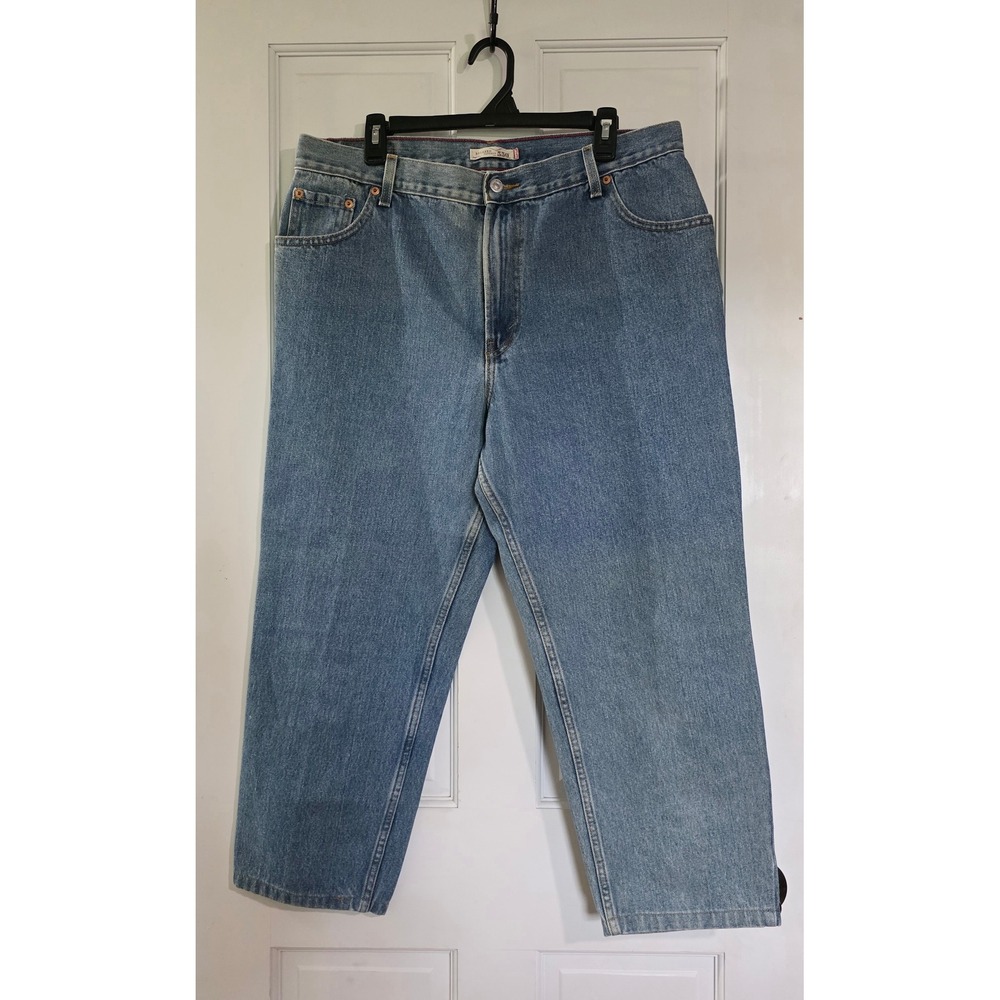Levis 550 Relaxed Tapered Jeans Womens 18S Medium Wash Y2K Vintage Denim
